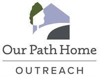 Our Path Home Outreach logo, tree with path