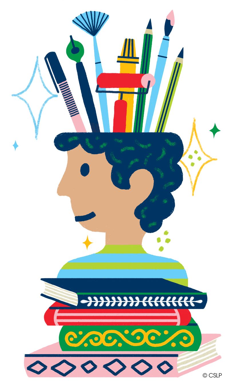 Summer Reading logo.