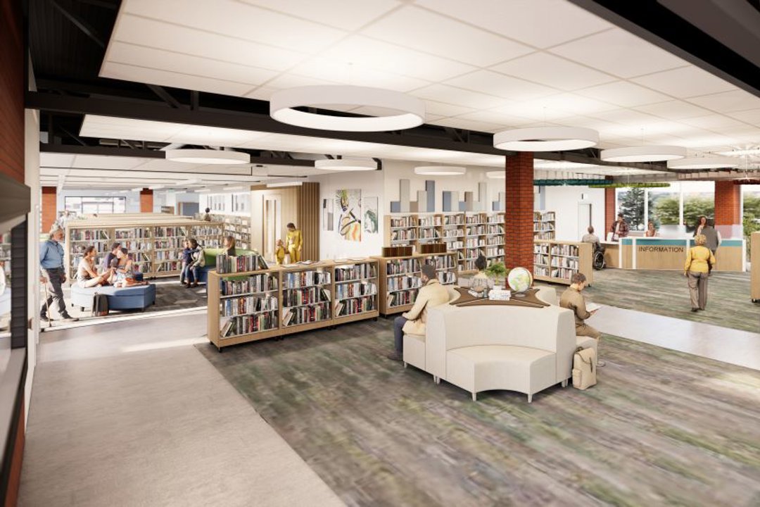 COB LIB 1FLR Renderings