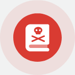 Book pirate icon.