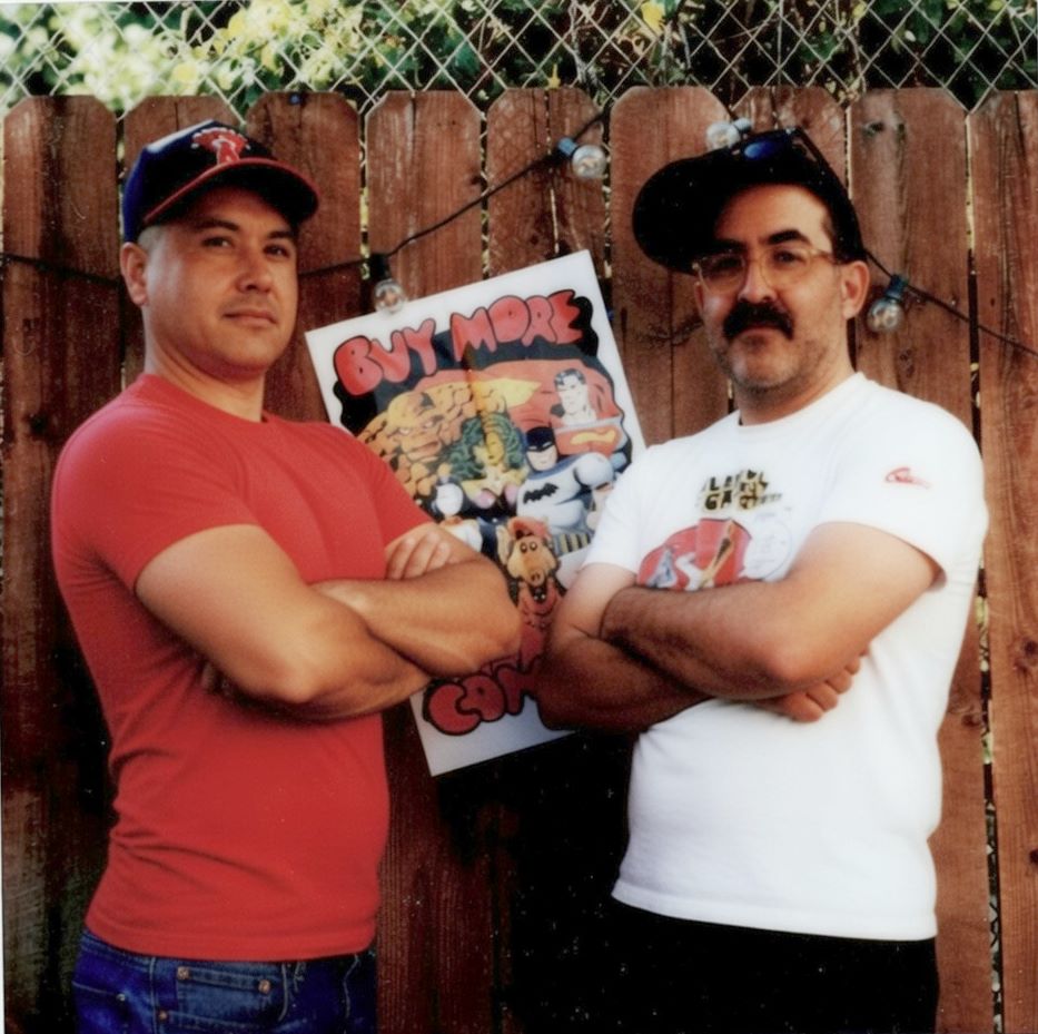 Greg and Fake's headshots.