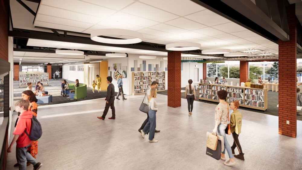 First Floor Looking To Hayes Feb26 3 26