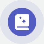 Book Sparkle icon.